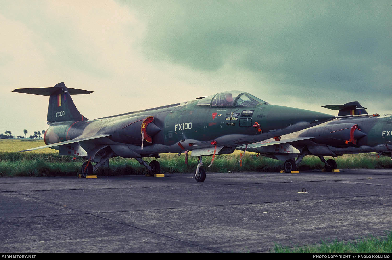 Aircraft Photo of FX100 | Lockheed F-104G Starfighter | Belgium - Air Force | AirHistory.net #287390