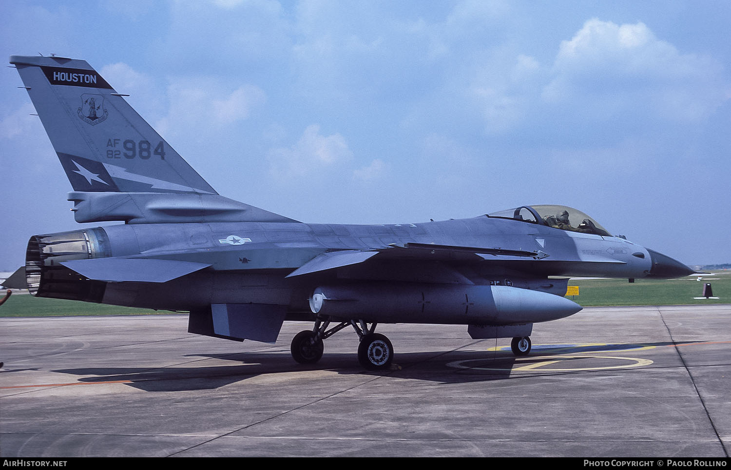 Aircraft Photo of 82-0984 / AF82-984 | General Dynamics F-16A/ADF Fighting Falcon | USA - Air Force | AirHistory.net #287400