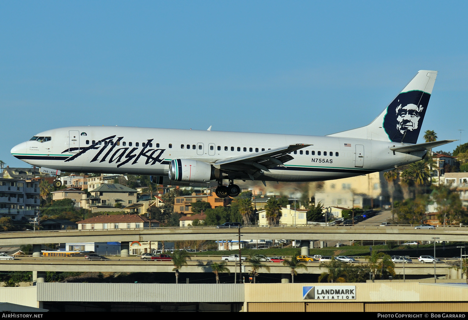 Aircraft Photo of N755AS | Boeing 737-4Q8 | Alaska Airlines | AirHistory.net #287409