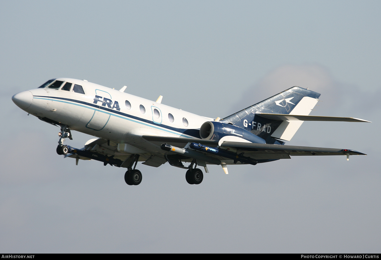 Aircraft Photo of G-FRAD | Dassault Falcon 20E | FRA - FR Aviation | AirHistory.net #287414