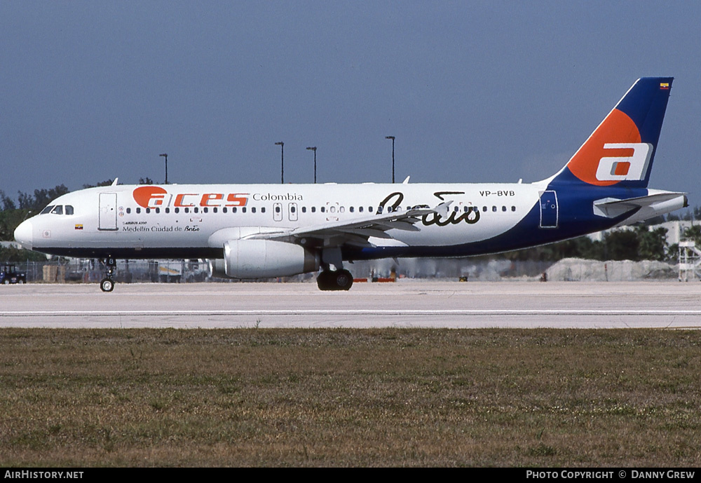 Aircraft Photo of VP-BVB | Airbus A320-232 | ACES - Aerolíneas Centrales de Colombia | AirHistory.net #287447