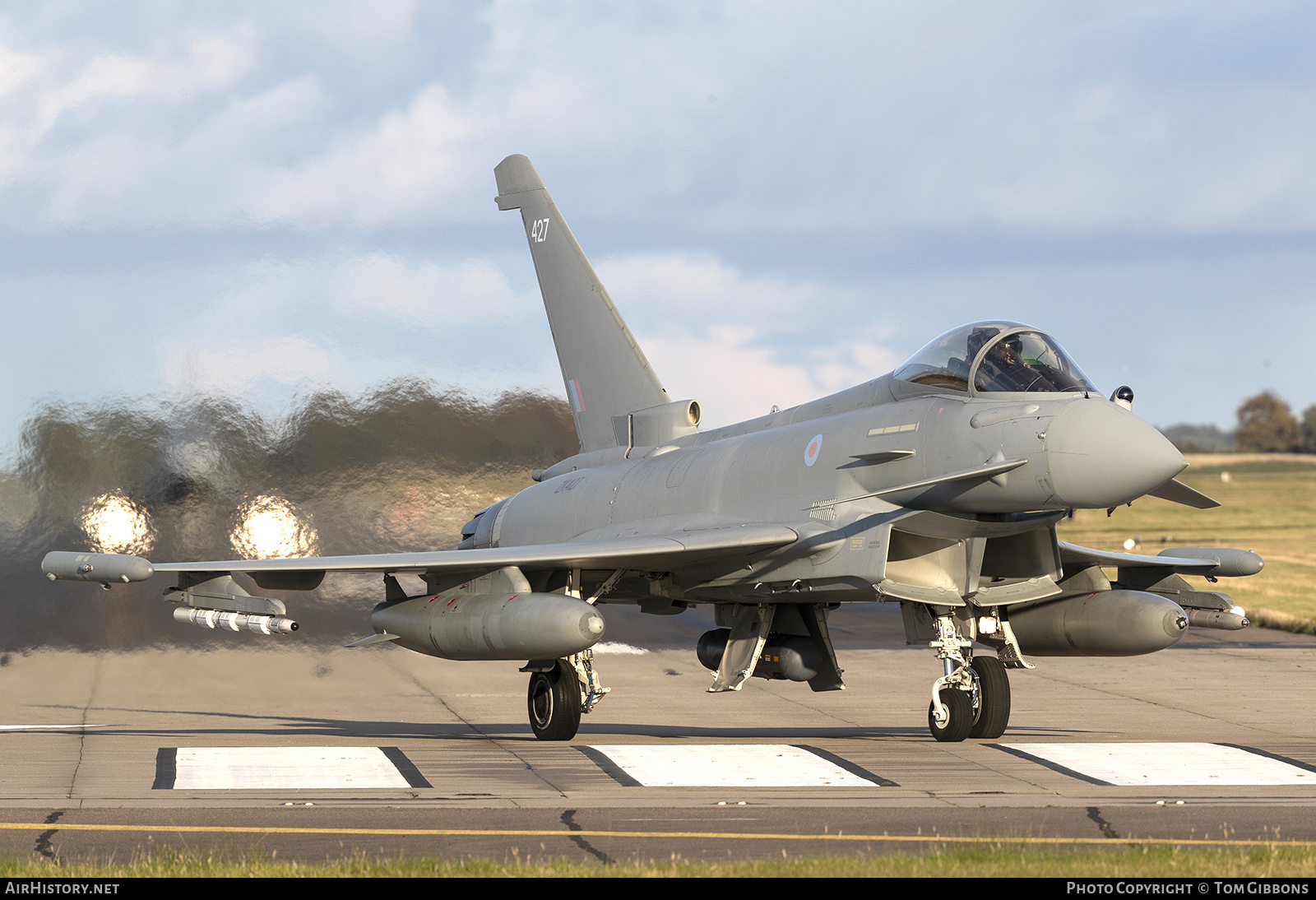 Aircraft Photo of ZK427 | Eurofighter EF-2000 Typhoon FGR4 | UK - Air Force | AirHistory.net #287455