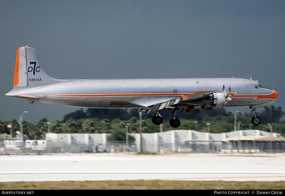 Aircraft Photo of N381AA | Douglas DC-7B(F) | AirHistory.net #287458