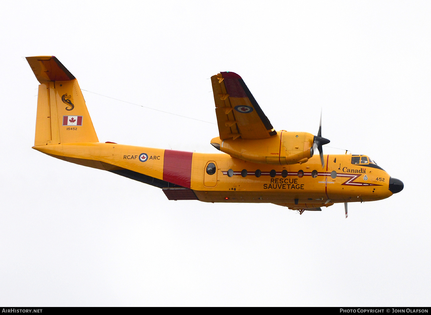Aircraft Photo of 115452 | De Havilland Canada CC-115 Buffalo | Canada - Air Force | AirHistory.net #287465