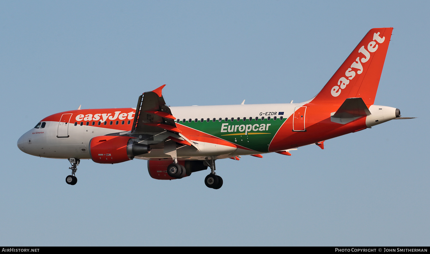 Aircraft Photo of G-EZDR | Airbus A319-111 | EasyJet | AirHistory.net #287485