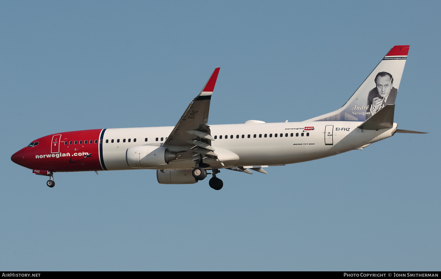 Aircraft Photo of EI-FHZ | Boeing 737-8JP | Norwegian | AirHistory.net #287488