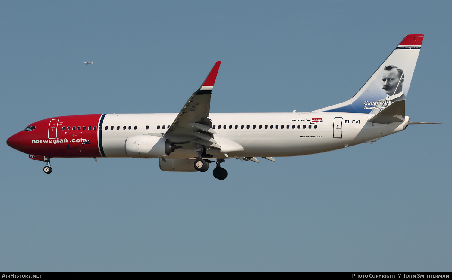 Aircraft Photo of EI-FVI | Boeing 737-800 | Norwegian | AirHistory.net #287502