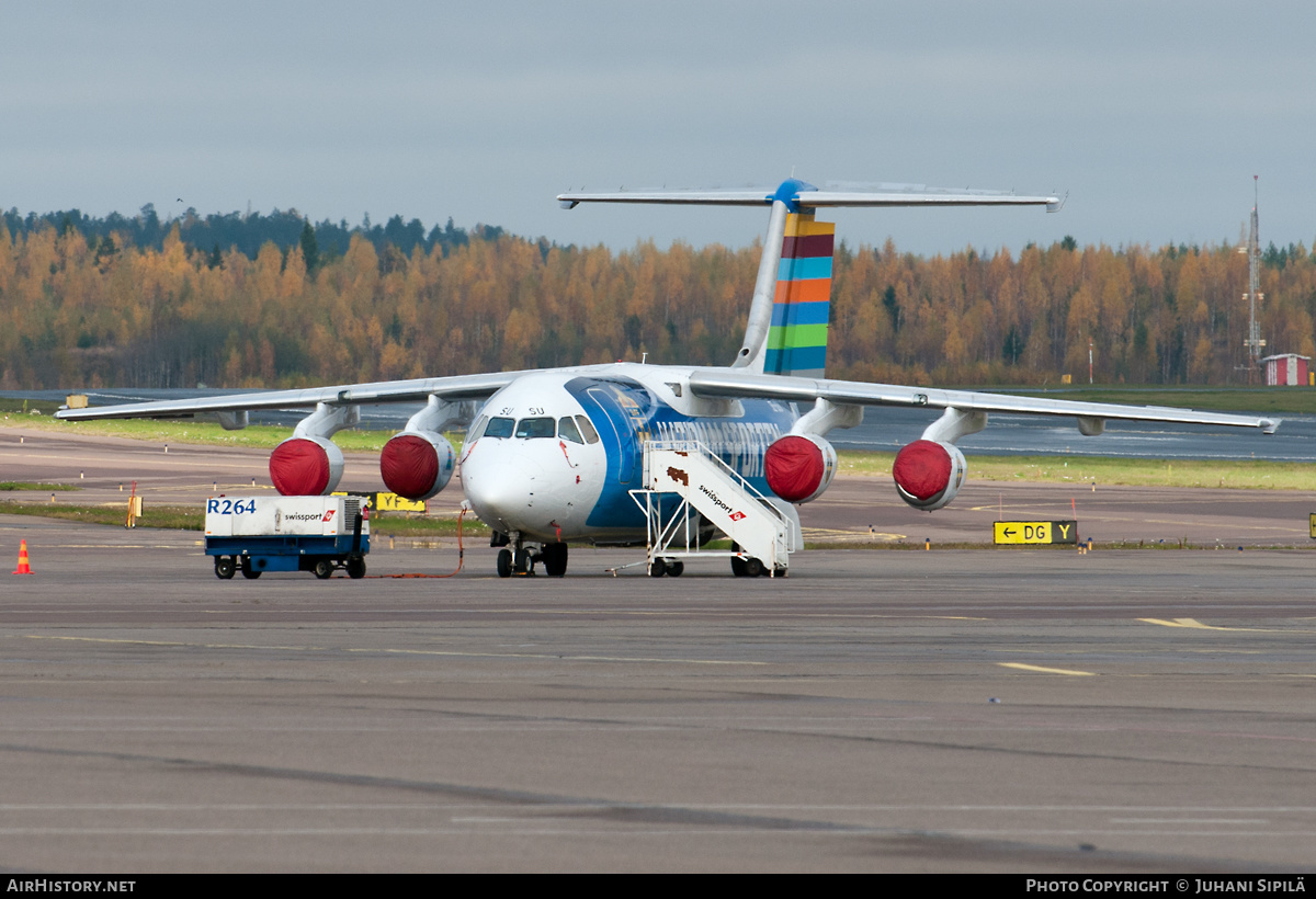 Aircraft Photo of SE-DSU | British Aerospace Avro 146-RJ100 | BRA - Braathens Regional Airlines | AirHistory.net #287504