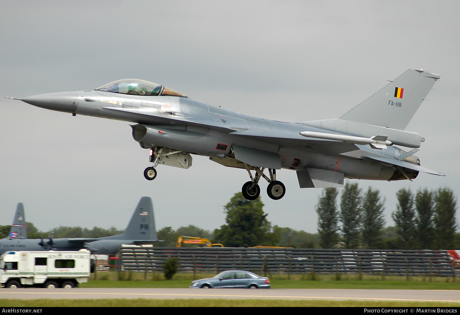 Aircraft Photo of FA-118 | General Dynamics F-16AM Fighting Falcon | Belgium - Air Force | AirHistory.net #287509