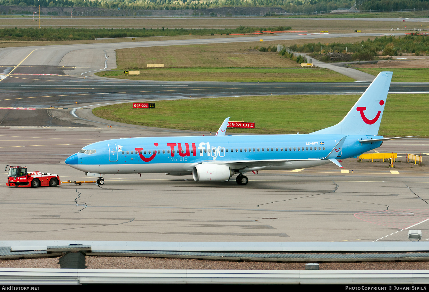Aircraft Photo of SE-RFX | Boeing 737-8K5 | TUIfly Nordic | AirHistory.net #287530