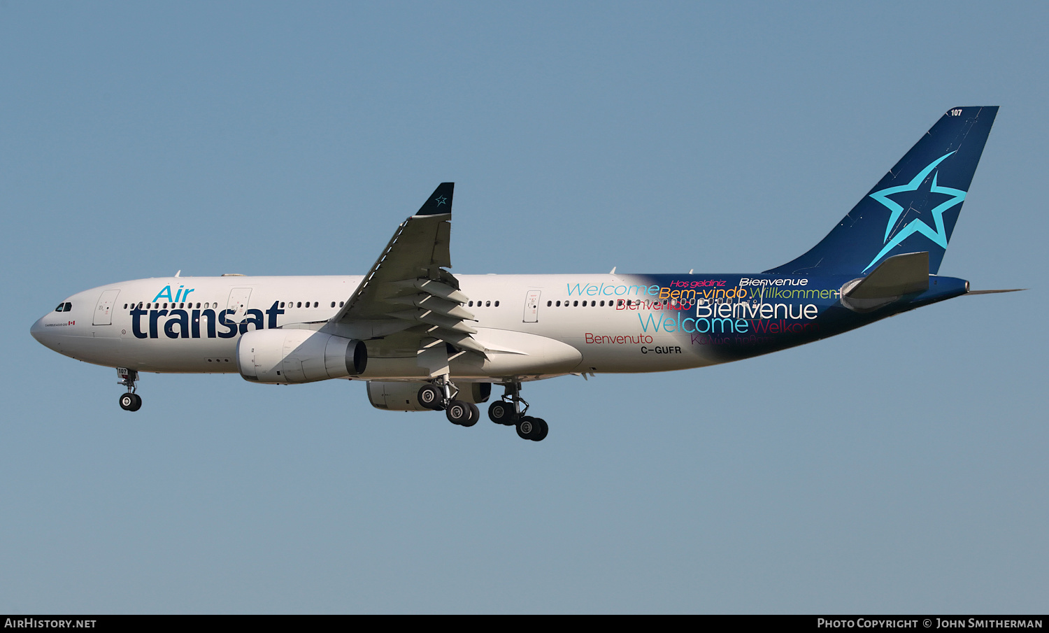 Aircraft Photo of C-GUFR | Airbus A330-243 | Air Transat | AirHistory.net #287531