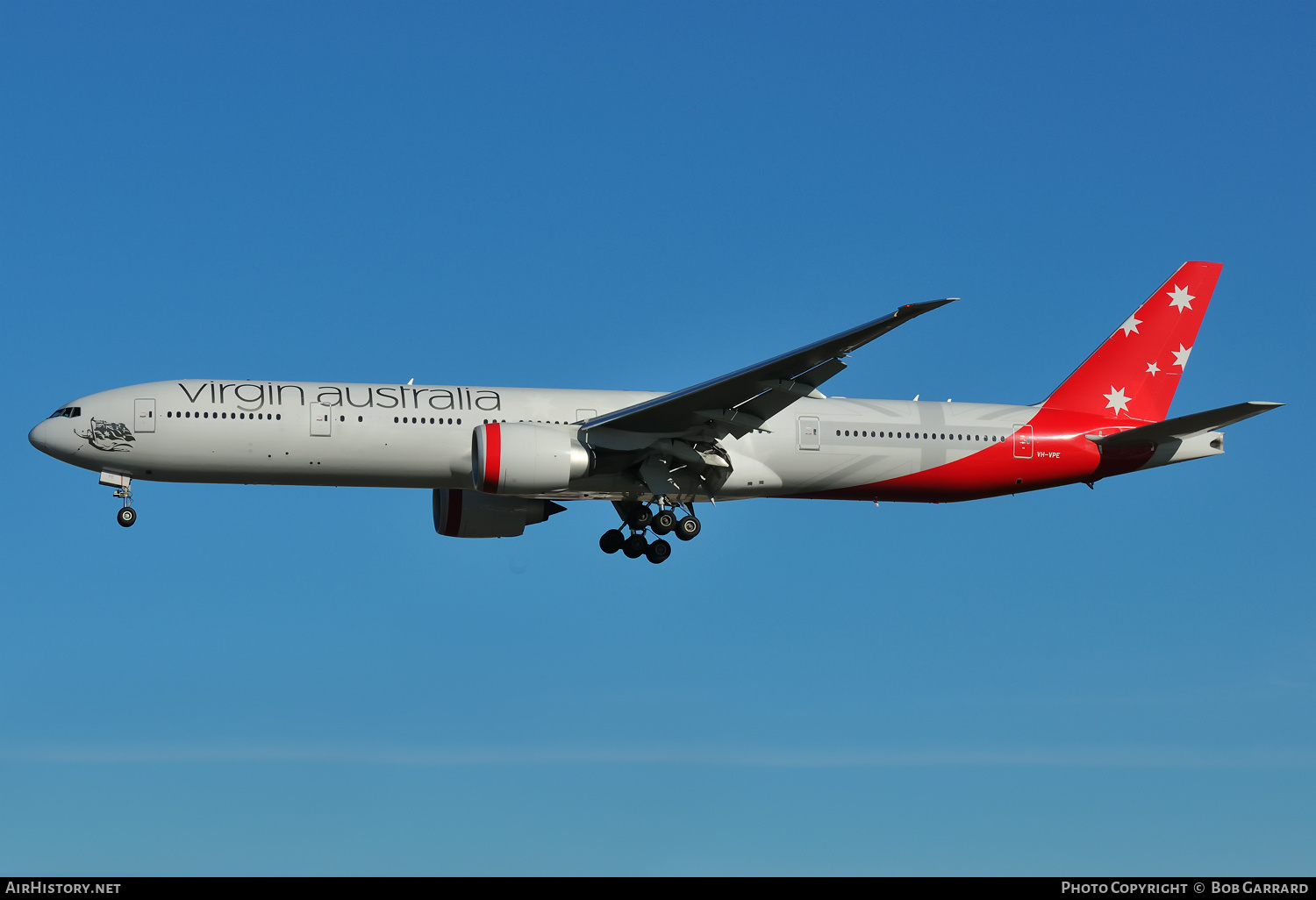 Aircraft Photo of VH-VPE | Boeing 777-3ZG/ER | Virgin Australia Airlines | AirHistory.net #287548