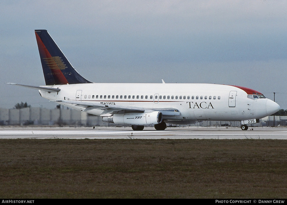 Aircraft Photo of N235TA | Boeing 737-205/Adv | TACA - Transportes Aéreos Centro Americanos | AirHistory.net #287549