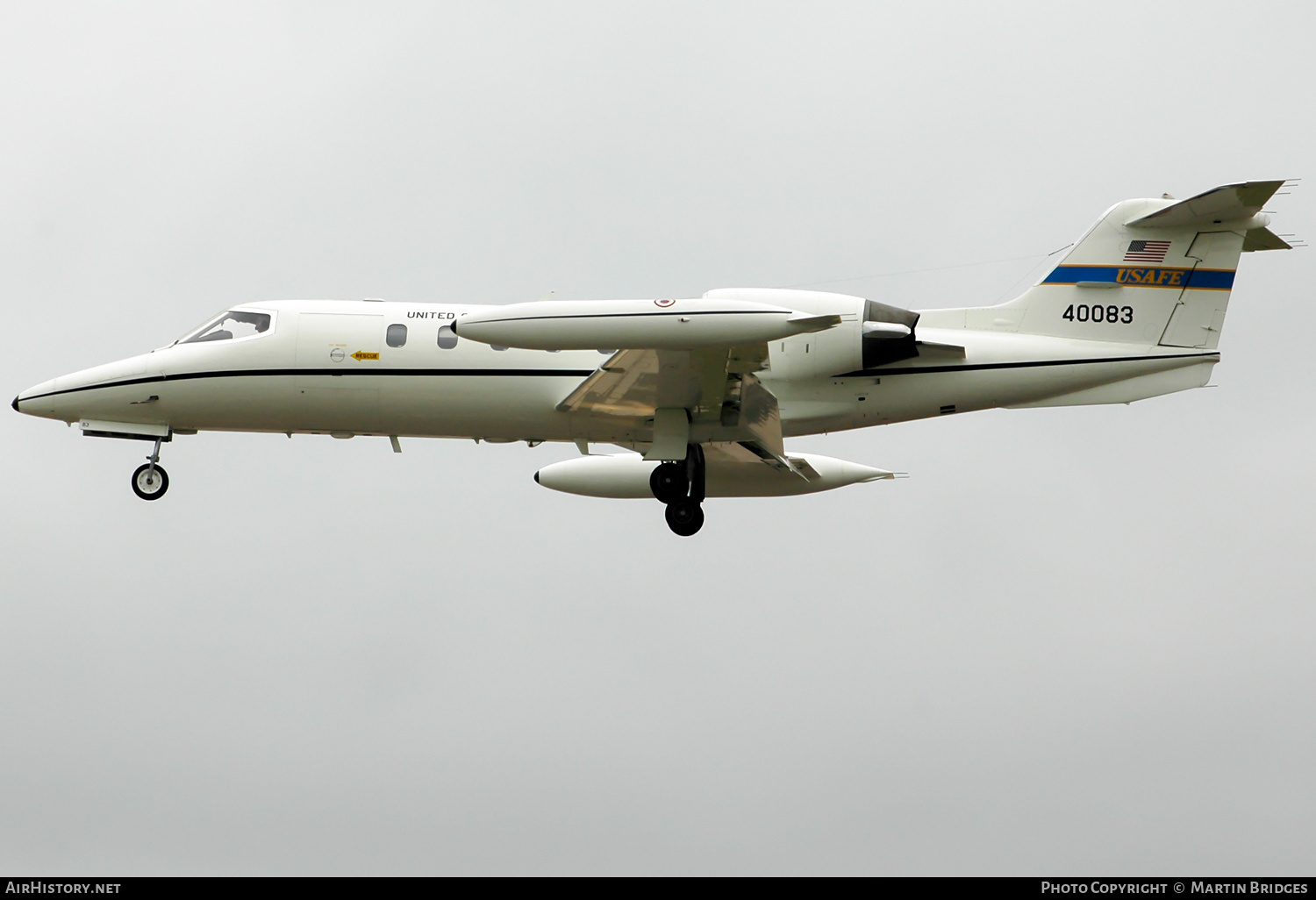 Aircraft Photo of 84-0083 / 40083 | Gates Learjet C-21A (35A) | USA - Air Force | AirHistory.net #287562