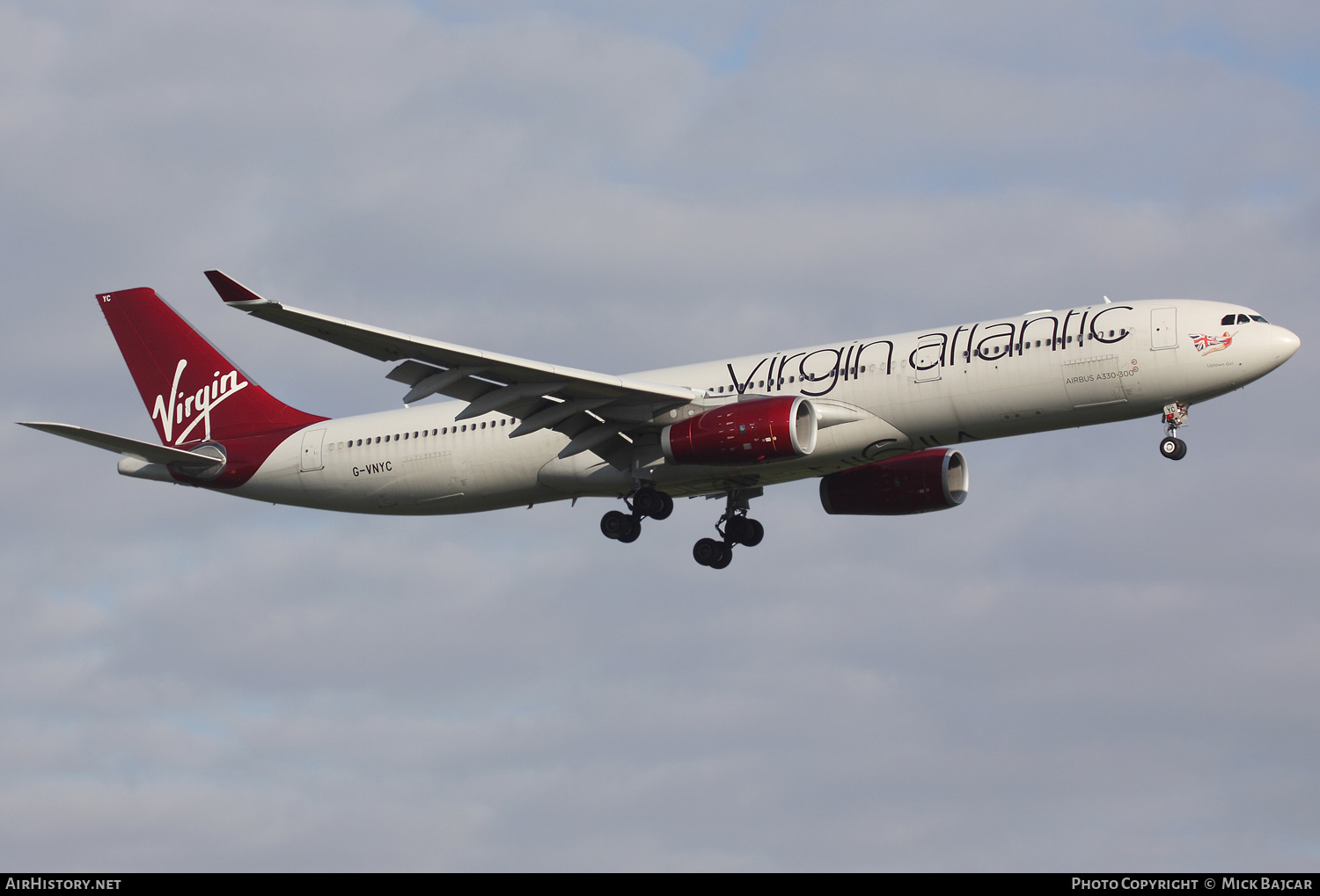 Aircraft Photo of G-VNYC | Airbus A330-343 | Virgin Atlantic Airways | AirHistory.net #287585