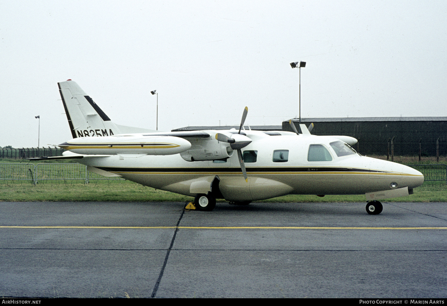 Aircraft Photo of N825MA | Mitsubishi MU-2L (MU-2B-36) | AirHistory.net #287586