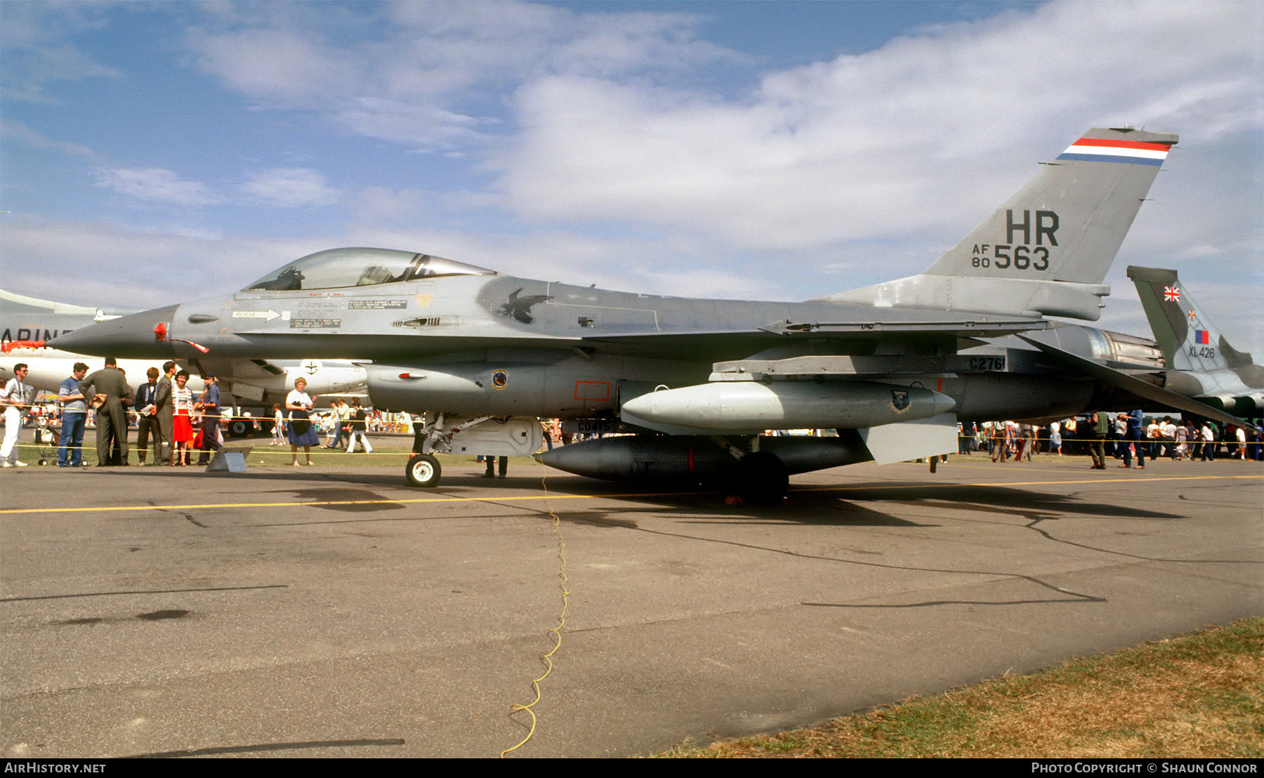Aircraft Photo of 80-0563 / AF80-563 | General Dynamics F-16A Fighting Falcon | USA - Air Force | AirHistory.net #287594
