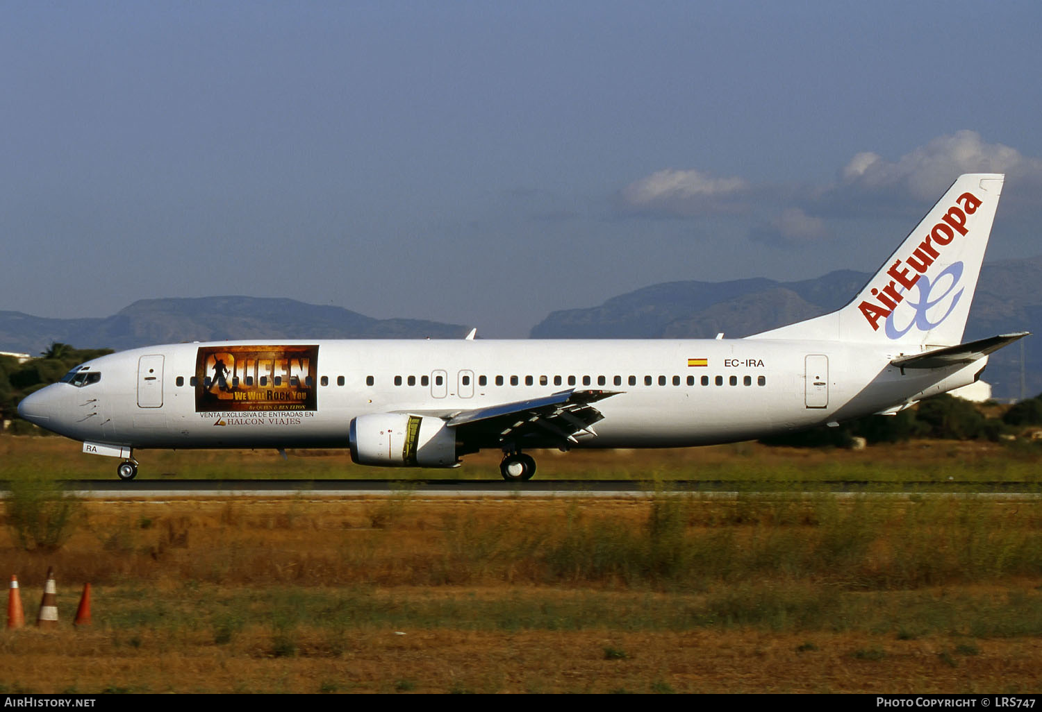Aircraft Photo of EC-IRA | Boeing 737-4Y0 | Air Europa | AirHistory.net #287601