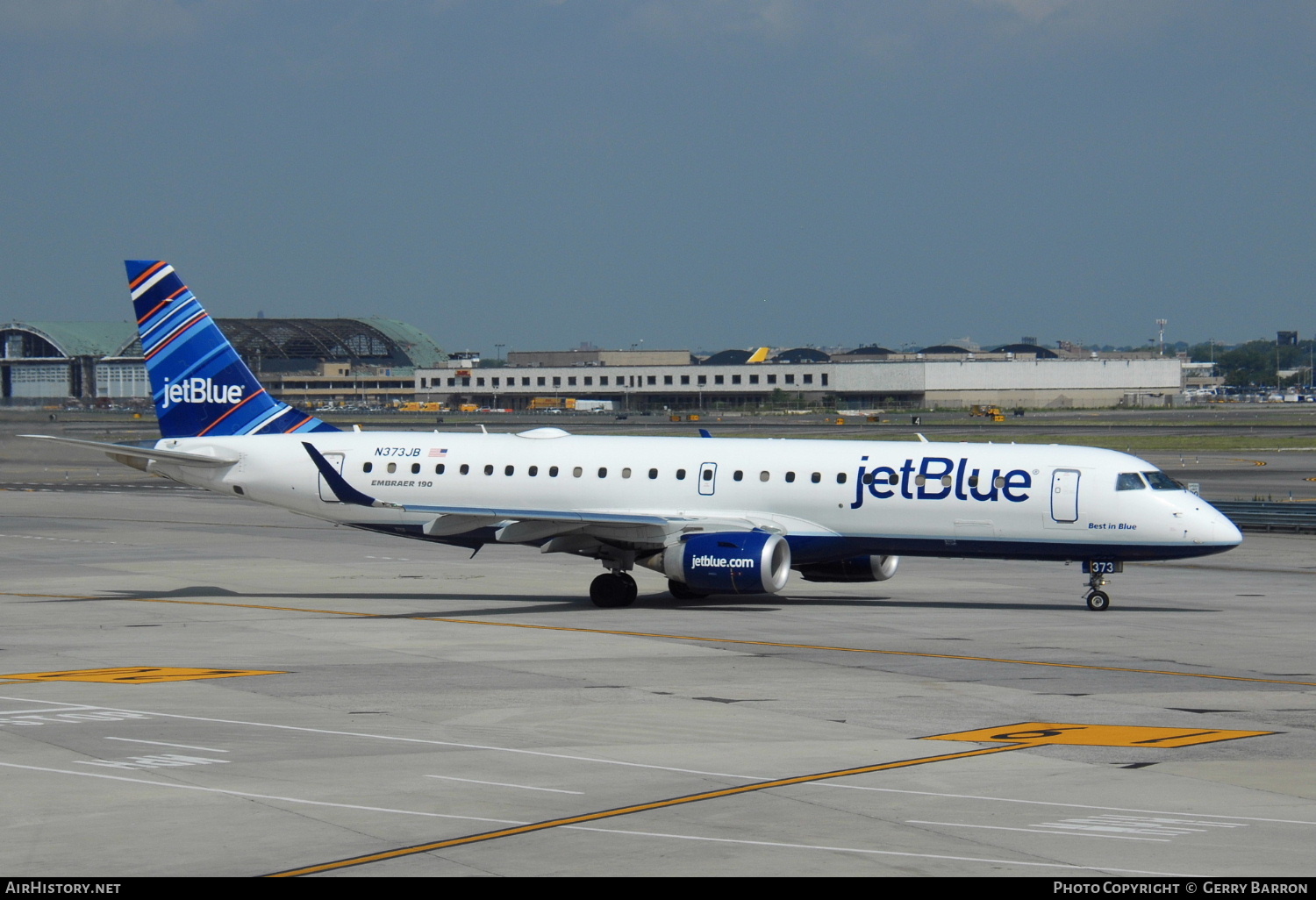 Aircraft Photo of N373JB | Embraer 190AR (ERJ-190-100IGW) | JetBlue Airways | AirHistory.net #287603