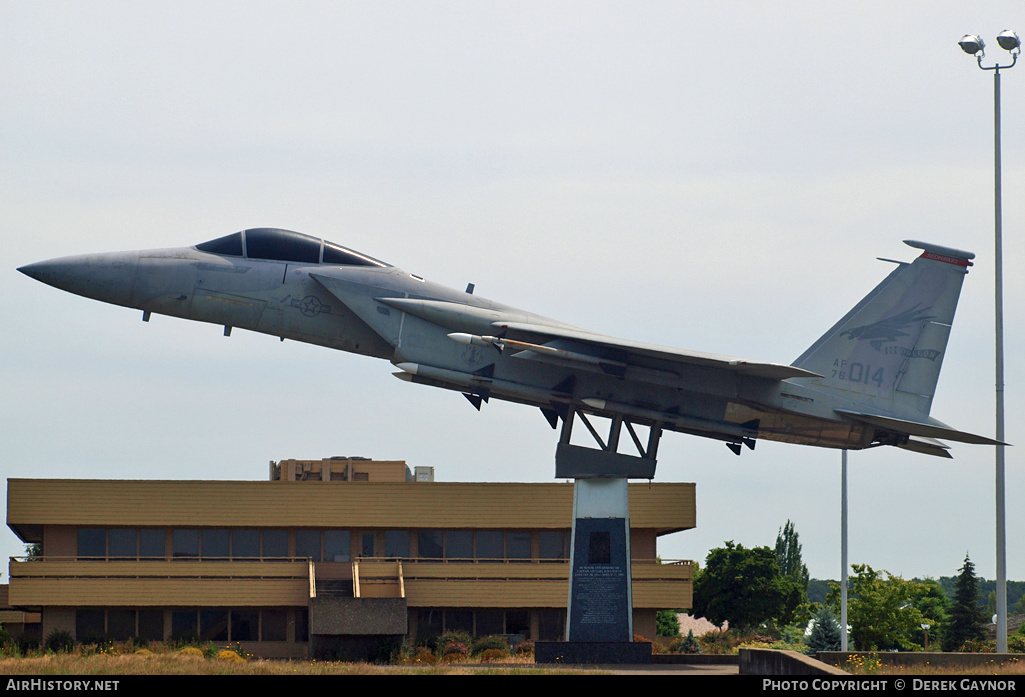 Aircraft Photo of 76-0014 | McDonnell Douglas F-15A Eagle | USA - Air Force | AirHistory.net #287610