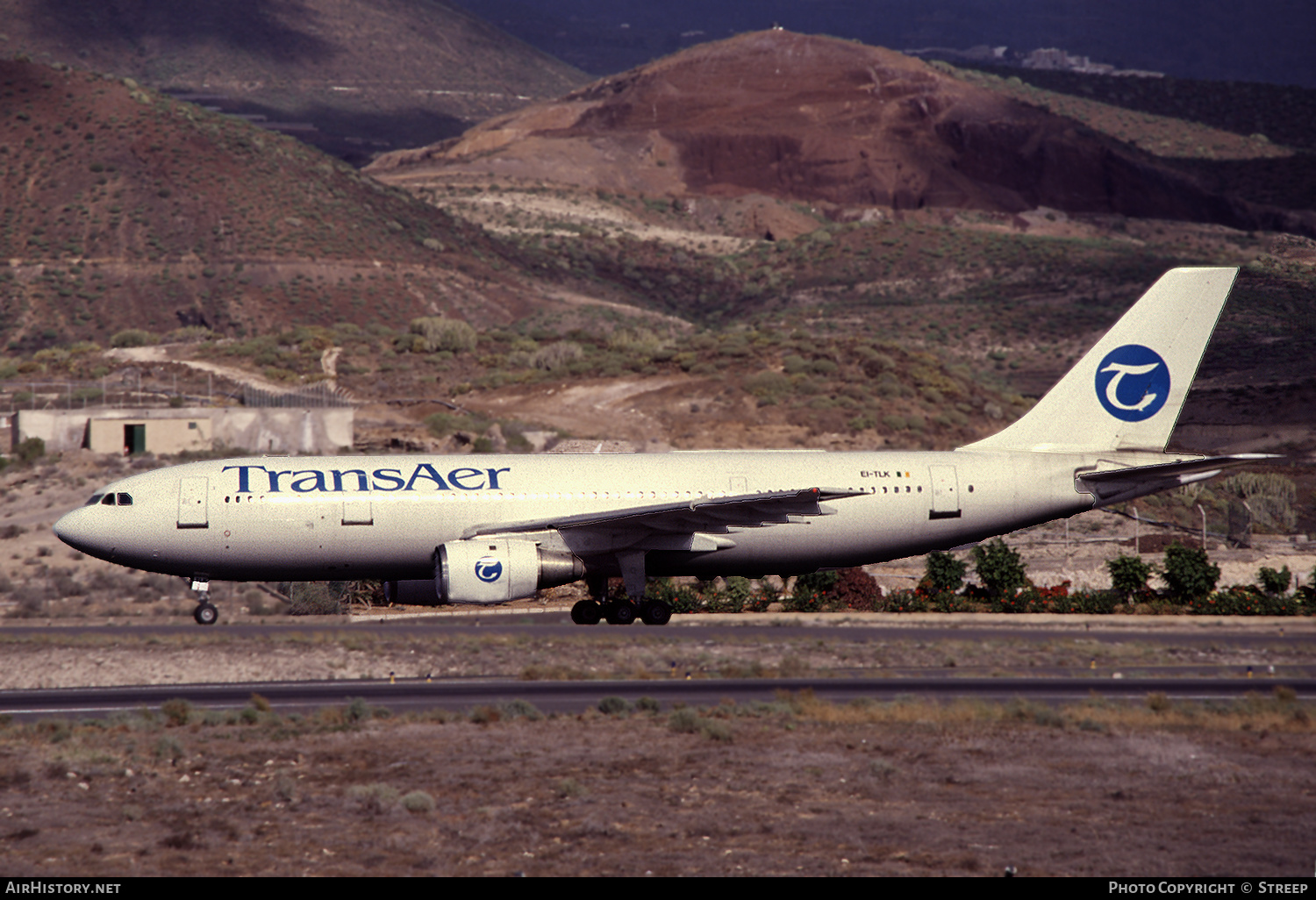 Aircraft Photo of EI-TLK | Airbus A300B4-203 | TransAer International Airlines | AirHistory.net #287631