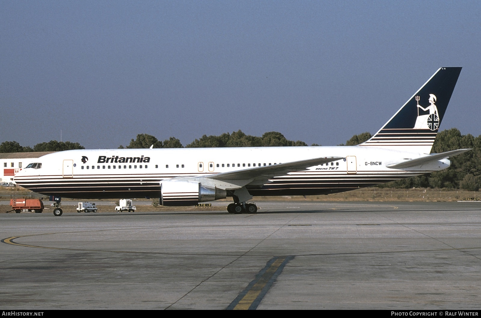 Aircraft Photo of G-BNCW | Boeing 767-204 | Britannia Airways | AirHistory.net #287637