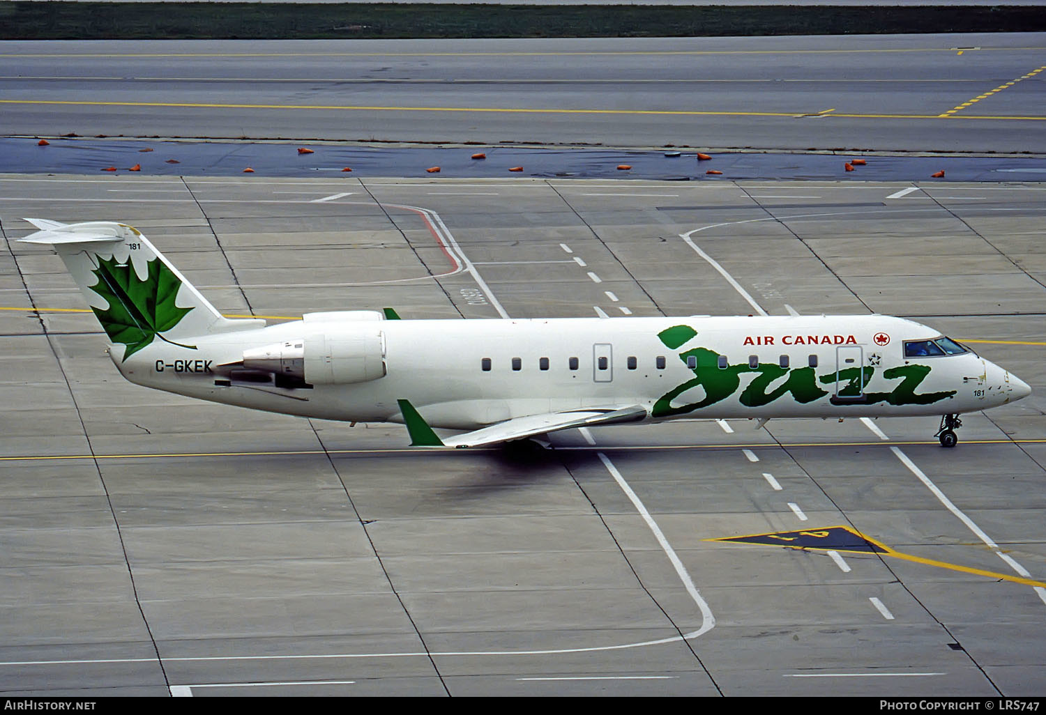 Aircraft Photo of C-GKEK | Bombardier CRJ-200LR (CL-600-2B19) | Air Canada Jazz | AirHistory.net #287662