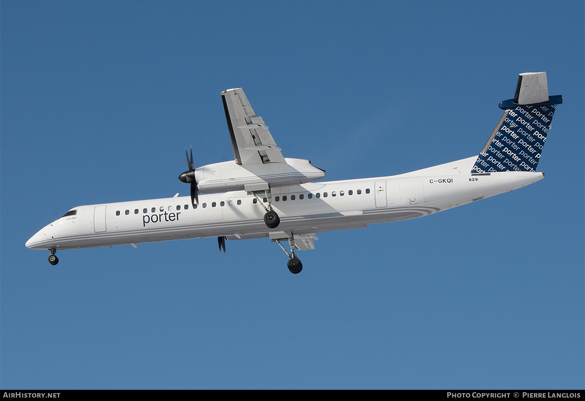 Aircraft Photo of C-GKQI | Bombardier DHC-8-402 Dash 8 | Porter Airlines | AirHistory.net #287674