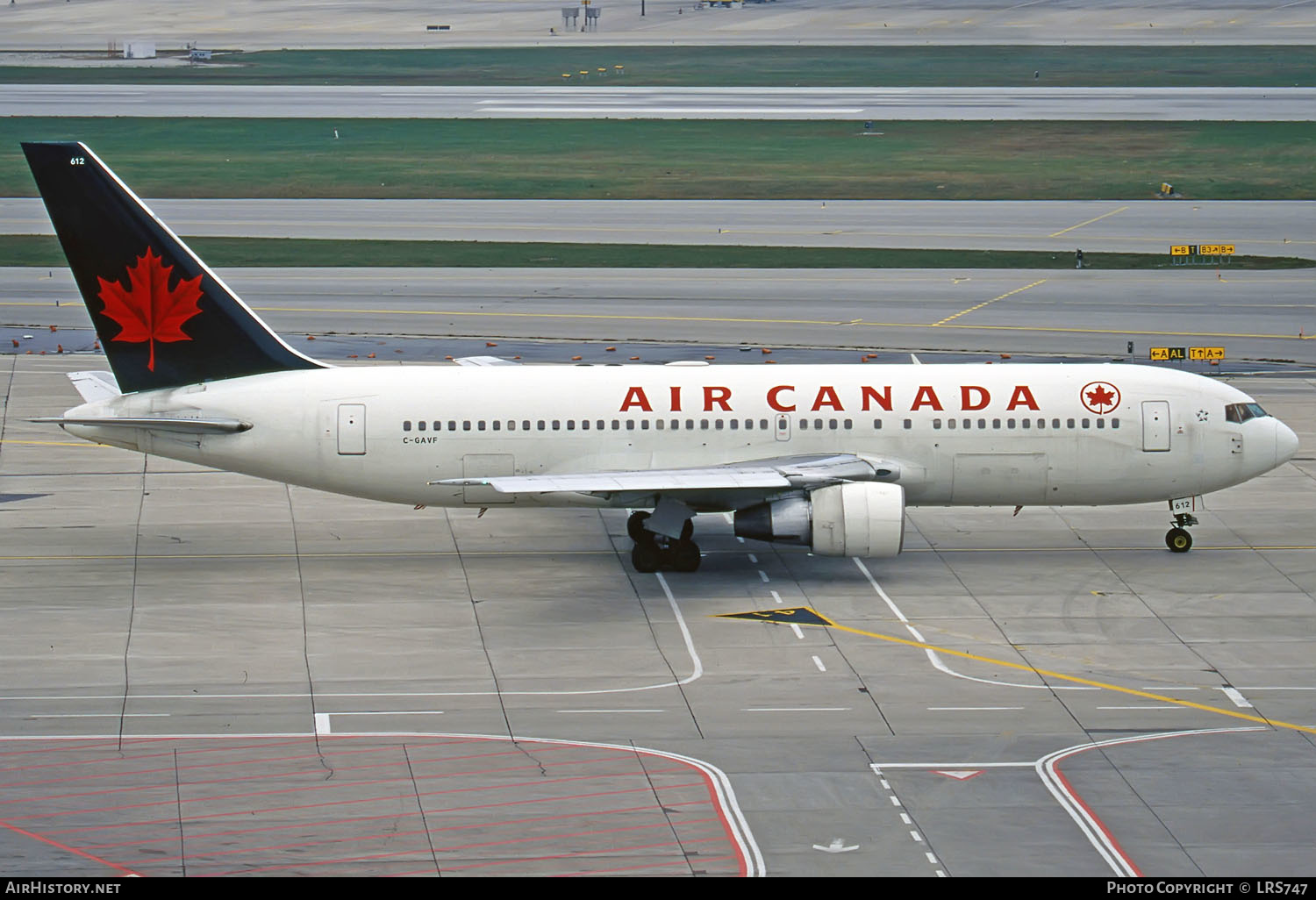 Aircraft Photo of C-GAVF | Boeing 767-233/ER | Air Canada | AirHistory.net #287676