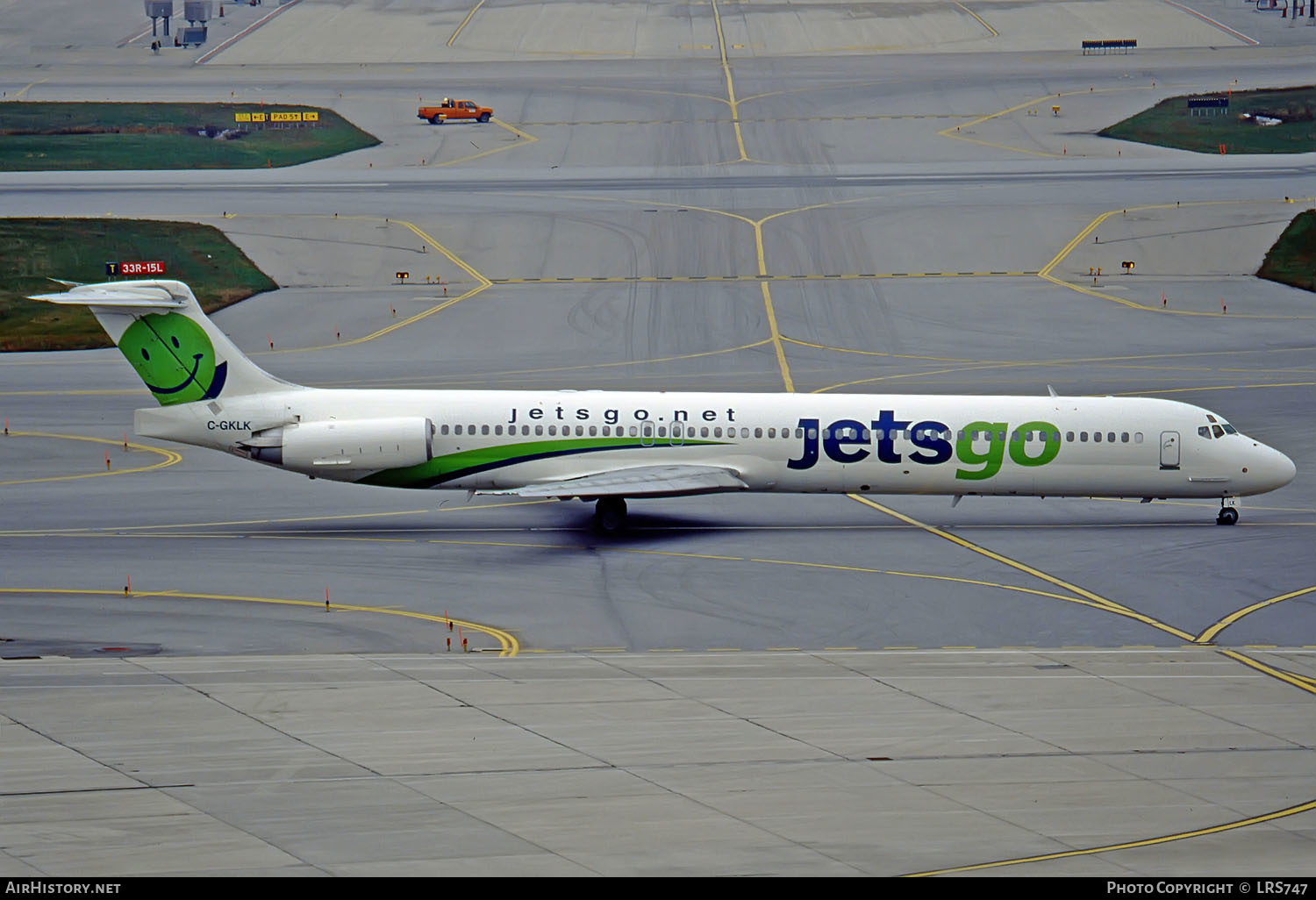 Aircraft Photo of C-GKLK | McDonnell Douglas MD-83 (DC-9-83) | Jetsgo | AirHistory.net #287677