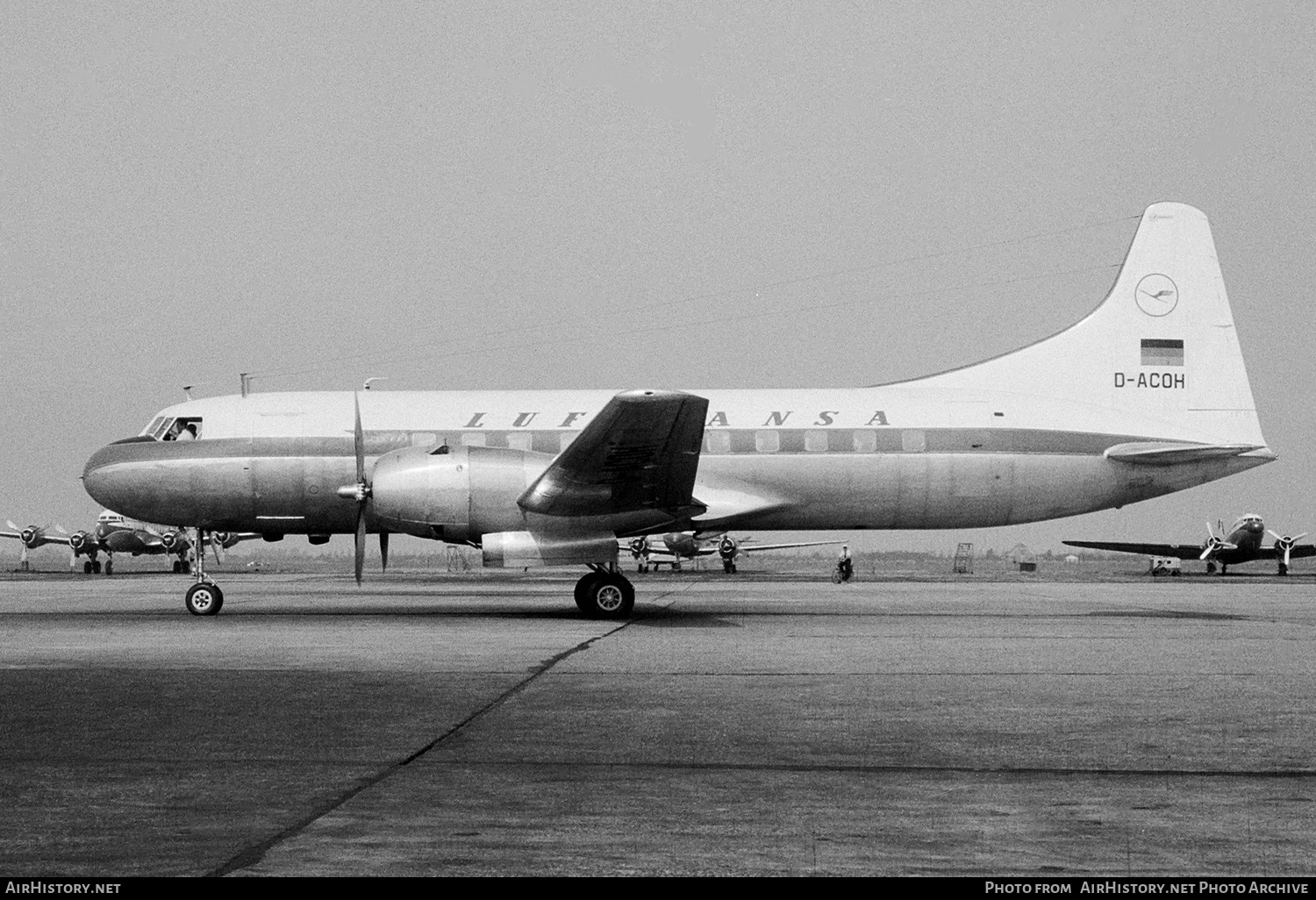 Aircraft Photo of D-ACOH | Convair 340-68 | Lufthansa | AirHistory.net #287682