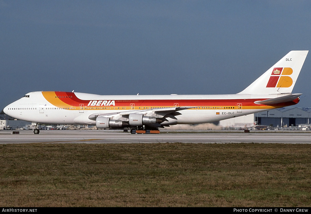 Aircraft Photo of EC-DLC | Boeing 747-256BM(SF) | Iberia | AirHistory.net #287684