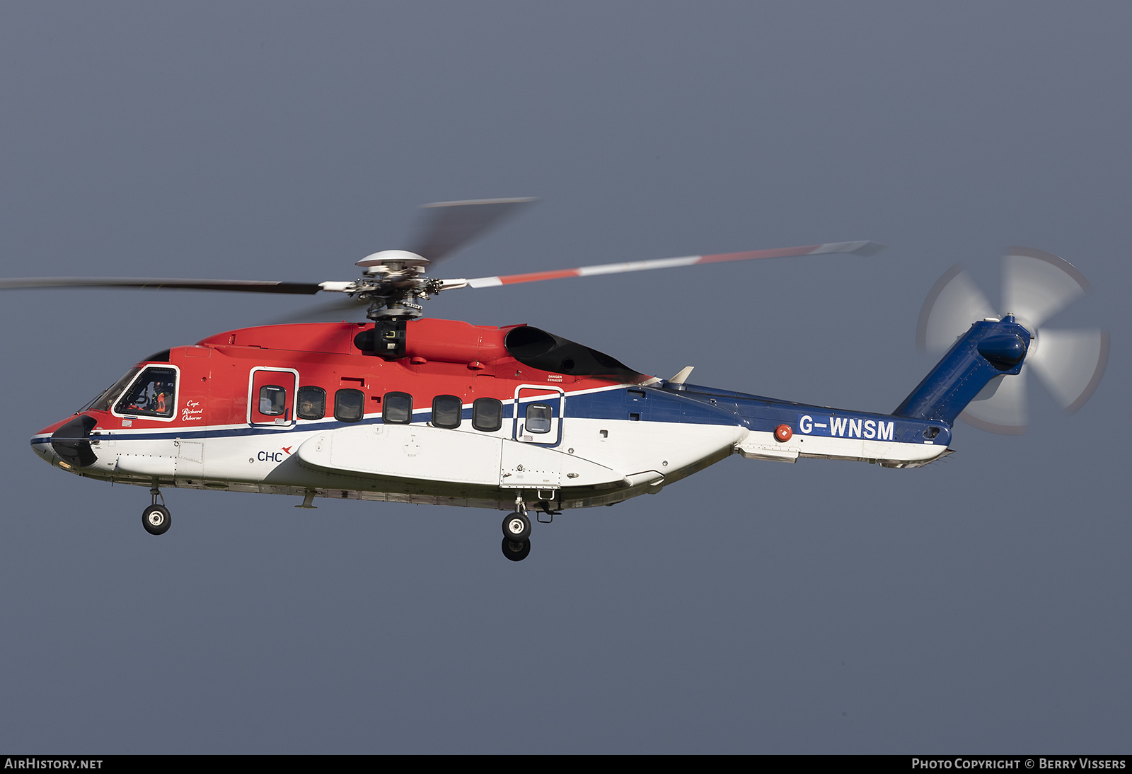Aircraft Photo of G-WNSM | Sikorsky S-92A | CHC Helicopters | AirHistory.net #287689