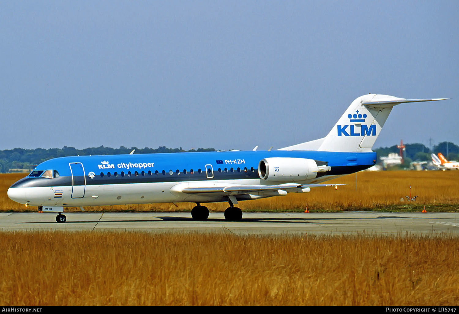 Aircraft Photo of PH-KZM | Fokker 70 (F28-0070) | KLM Cityhopper | AirHistory.net #287699