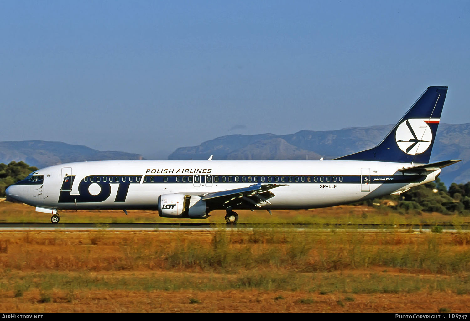 Aircraft Photo of SP-LLF | Boeing 737-45D | LOT Polish Airlines - Polskie Linie Lotnicze | AirHistory.net #287703