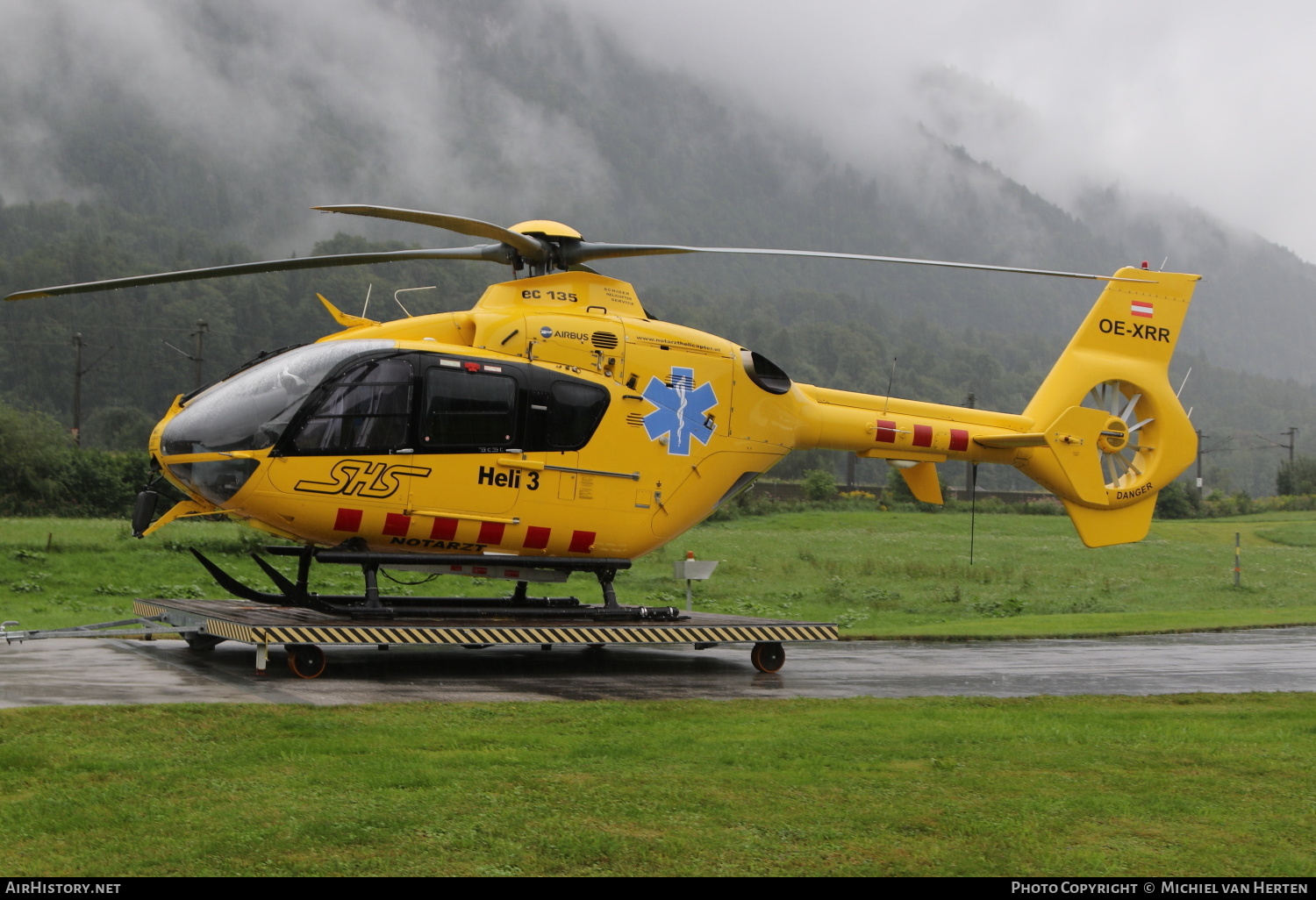 Aircraft Photo of OE-XRR | Eurocopter EC-135P-2 | SHS - Schider Helicopter Service | AirHistory.net #287710