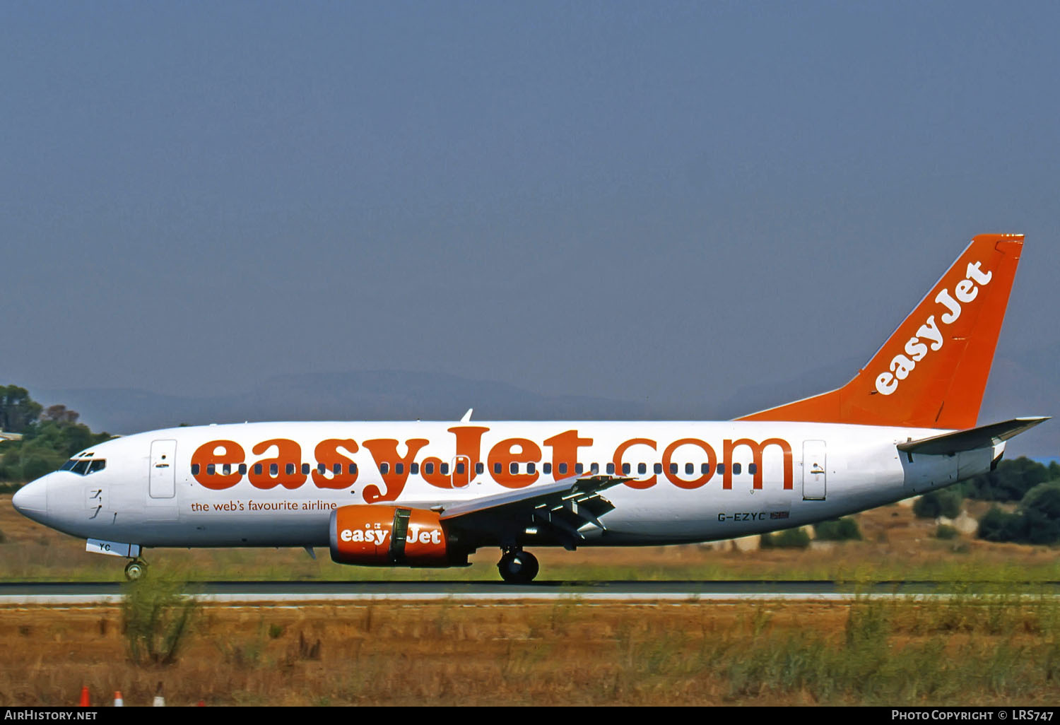 Aircraft Photo of G-EZYC | Boeing 737-3Y0 | EasyJet | AirHistory.net #287711