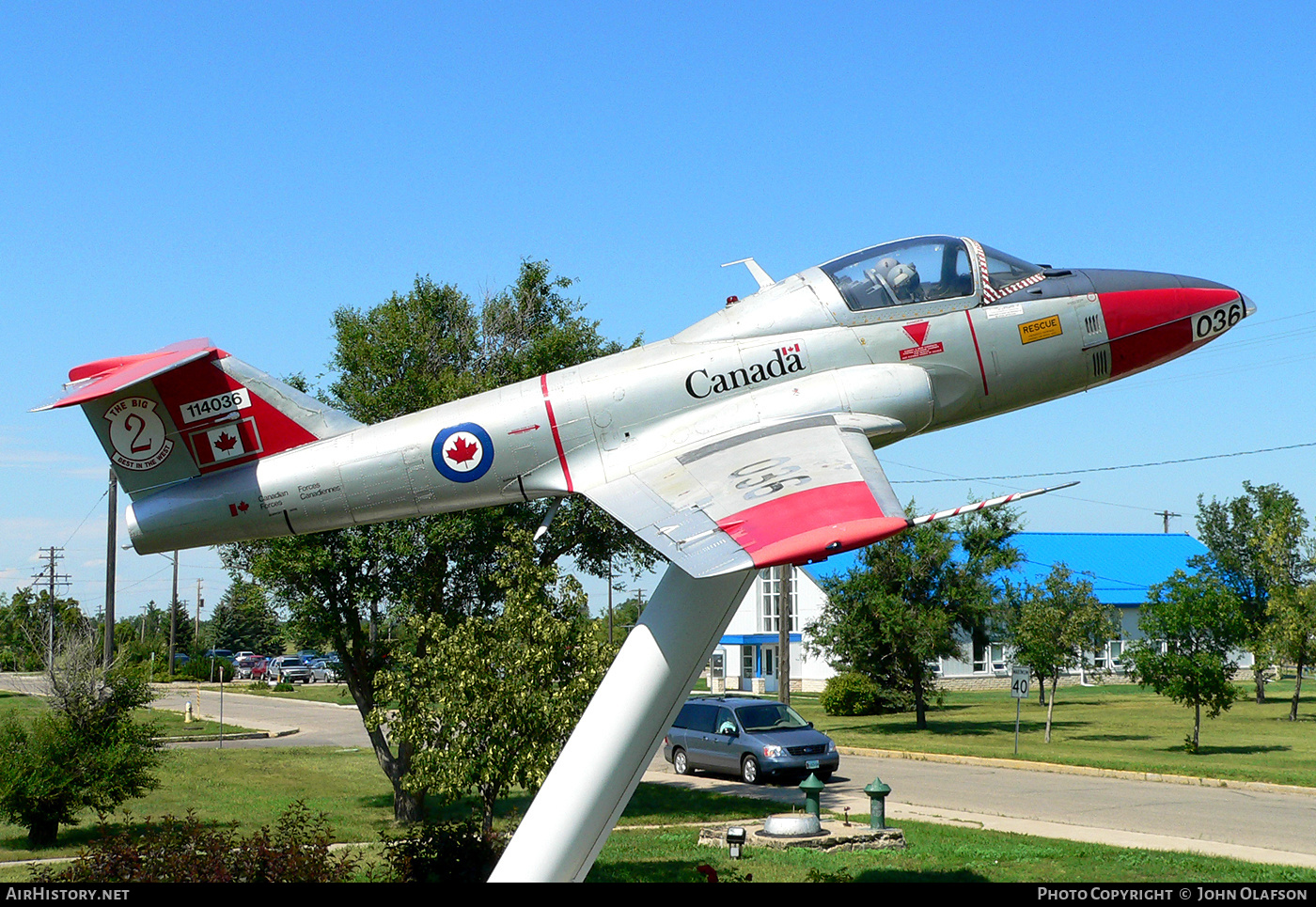 Aircraft Photo of 114036 | Canadair CT-114 Tutor (CL-41A) | Canada - Air Force | AirHistory.net #287725