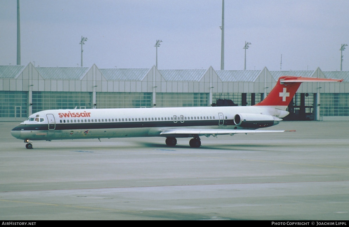 Aircraft Photo of HB-INU | McDonnell Douglas MD-81 (DC-9-81) | Swissair | AirHistory.net #287752