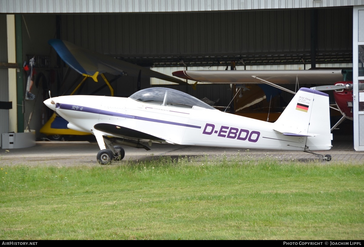 Aircraft Photo of D-EBDO | Van's RV-4 | AirHistory.net #287758