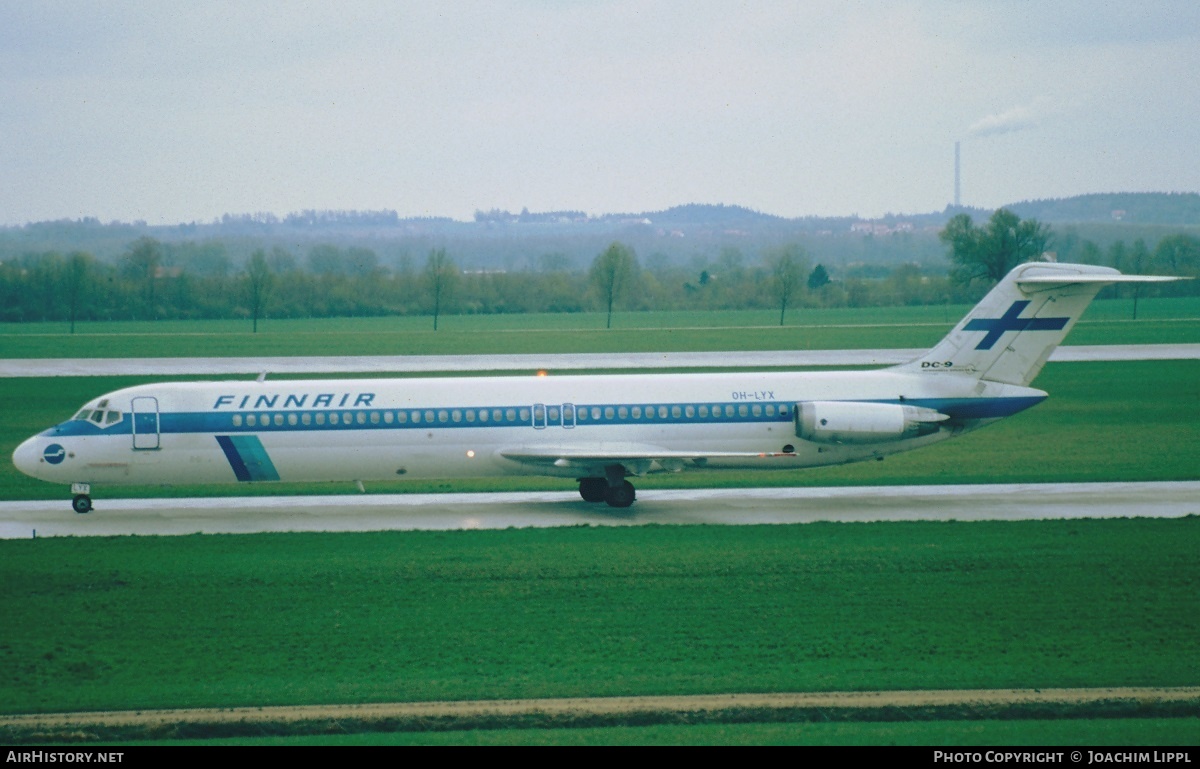 Aircraft Photo of OH-LYX | McDonnell Douglas DC-9-51 | Finnair | AirHistory.net #287767