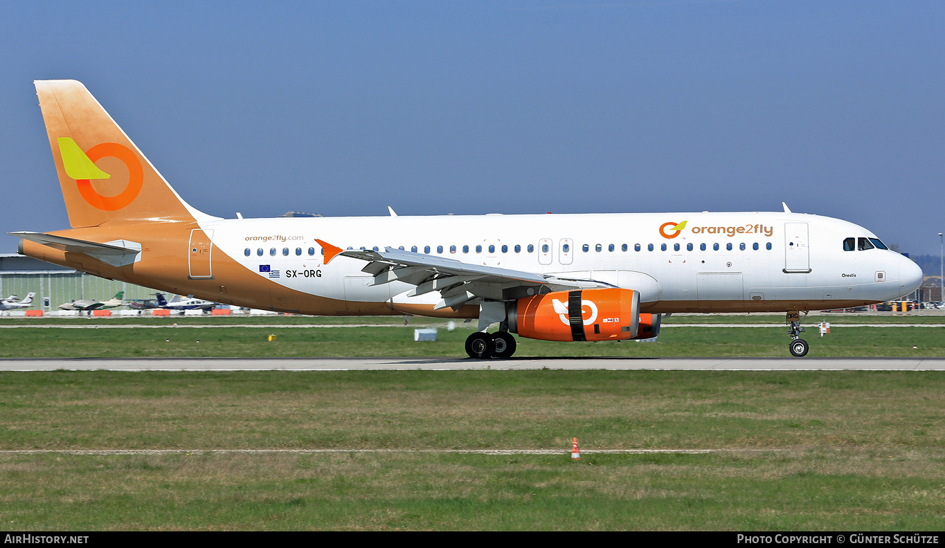 Aircraft Photo of SX-ORG | Airbus A320-232 | Orange2fly | AirHistory.net #287775