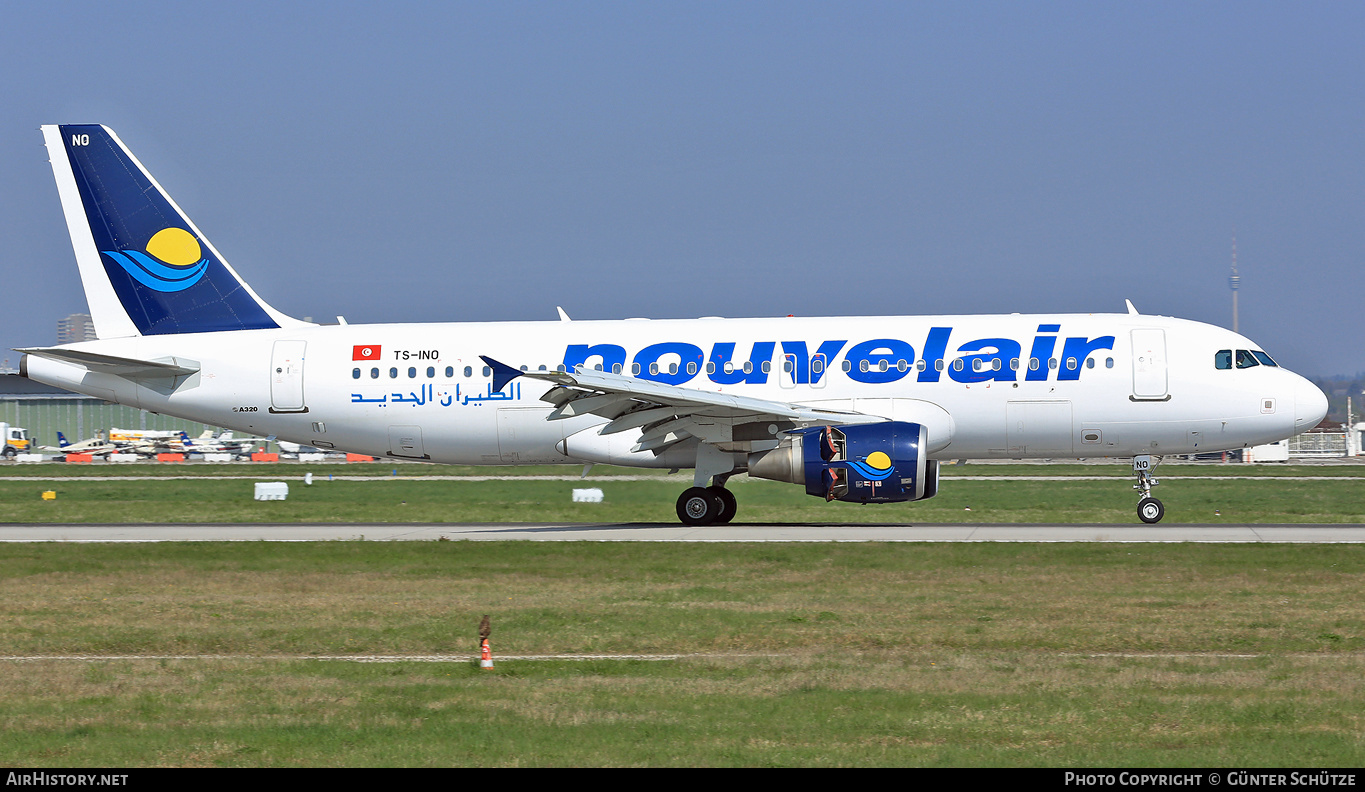 Aircraft Photo of TS-INO | Airbus A320-214 | Nouvelair Tunisie | AirHistory.net #287777