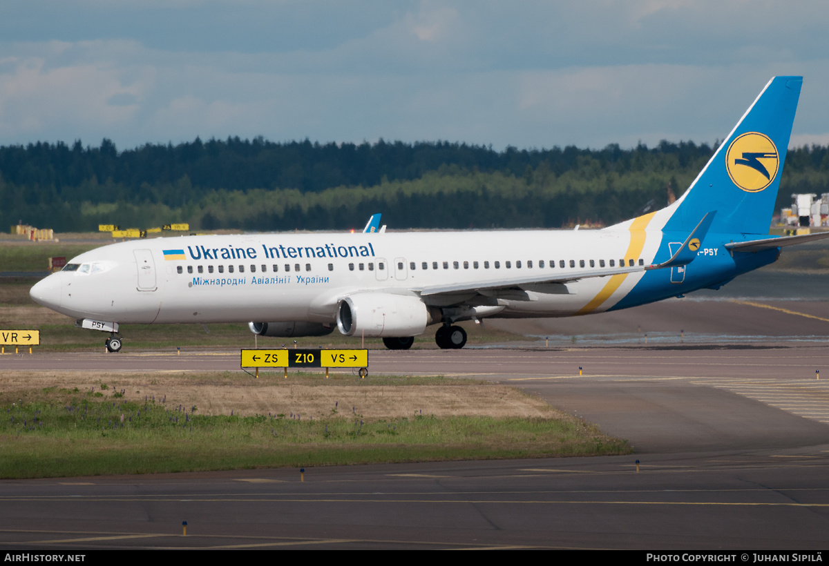 Aircraft Photo of UR-PSY | Boeing 737-8EH | Ukraine International Airlines | AirHistory.net #287800