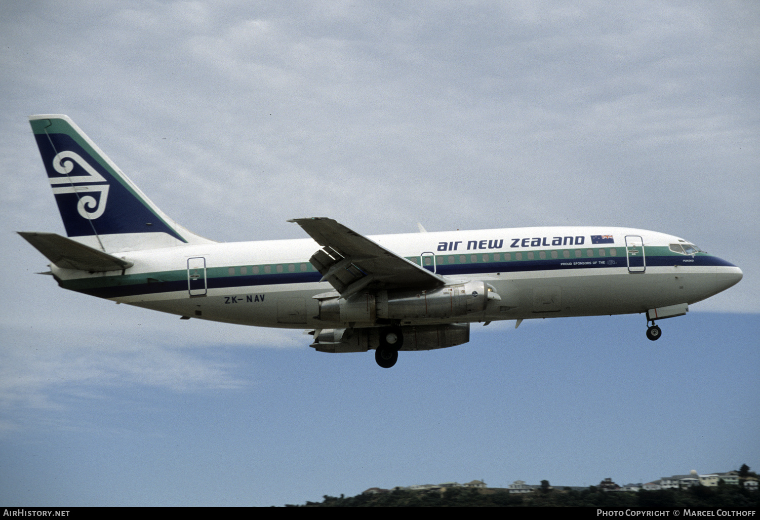 Aircraft Photo of ZK-NAV | Boeing 737-219/Adv | Air New Zealand | AirHistory.net #287805