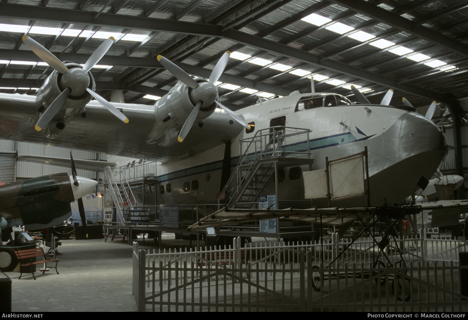 Aircraft Photo of ZK-AMO | Short S.45 Solent 4 | TEAL - Tasman Empire Airways | AirHistory.net #287806