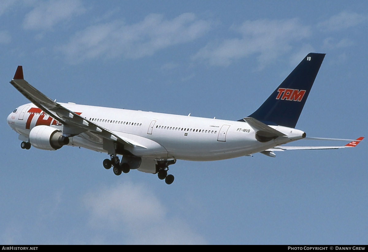 Aircraft Photo of PT-MVB | Airbus A330-223 | TAM Linhas Aéreas | AirHistory.net #287808