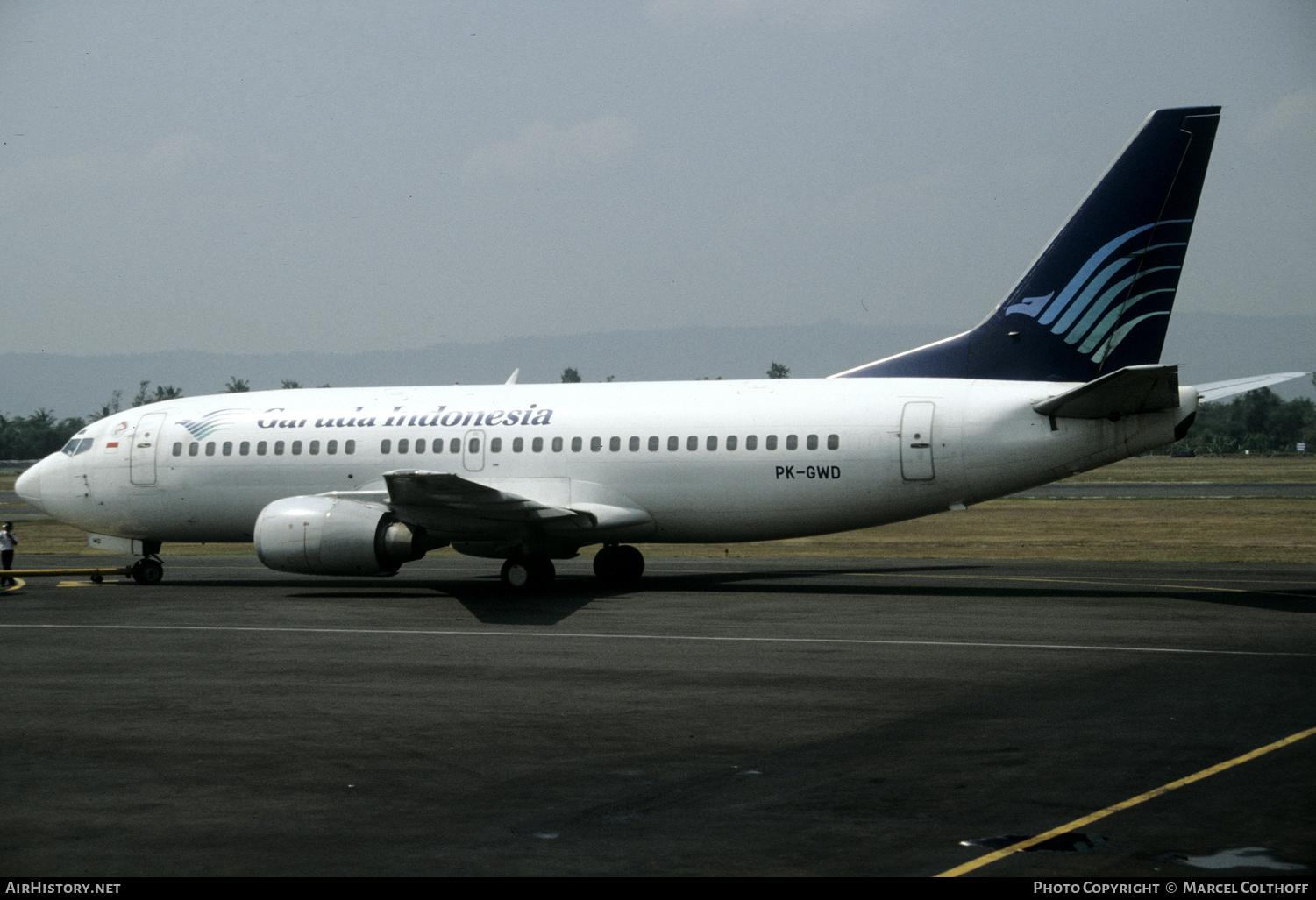 Aircraft Photo of PK-GWD | Boeing 737-3Q8 | Garuda Indonesia | AirHistory.net #287811
