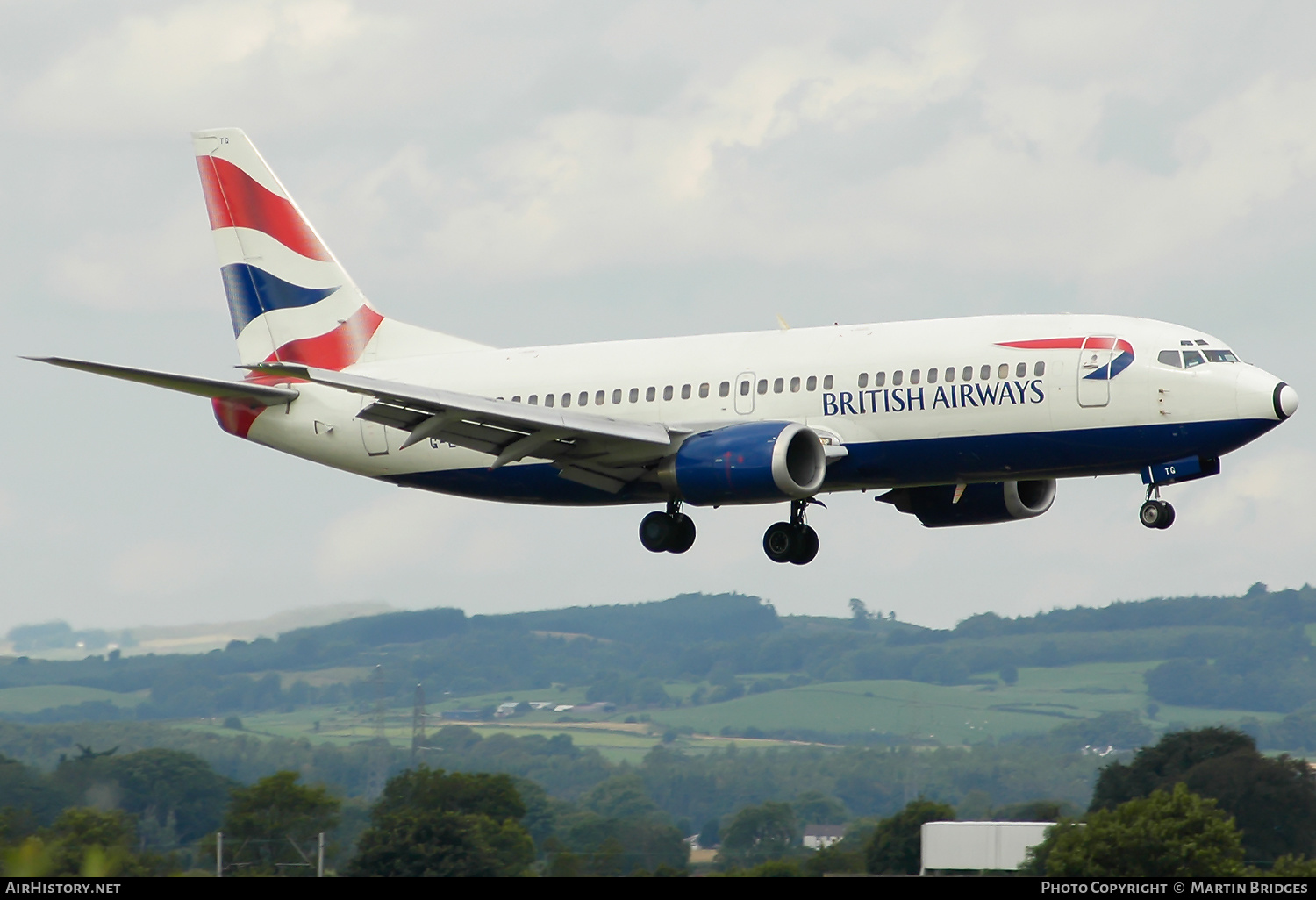 Aircraft Photo of G-LGTG | Boeing 737-3Q8 | British Airways | AirHistory.net #287839