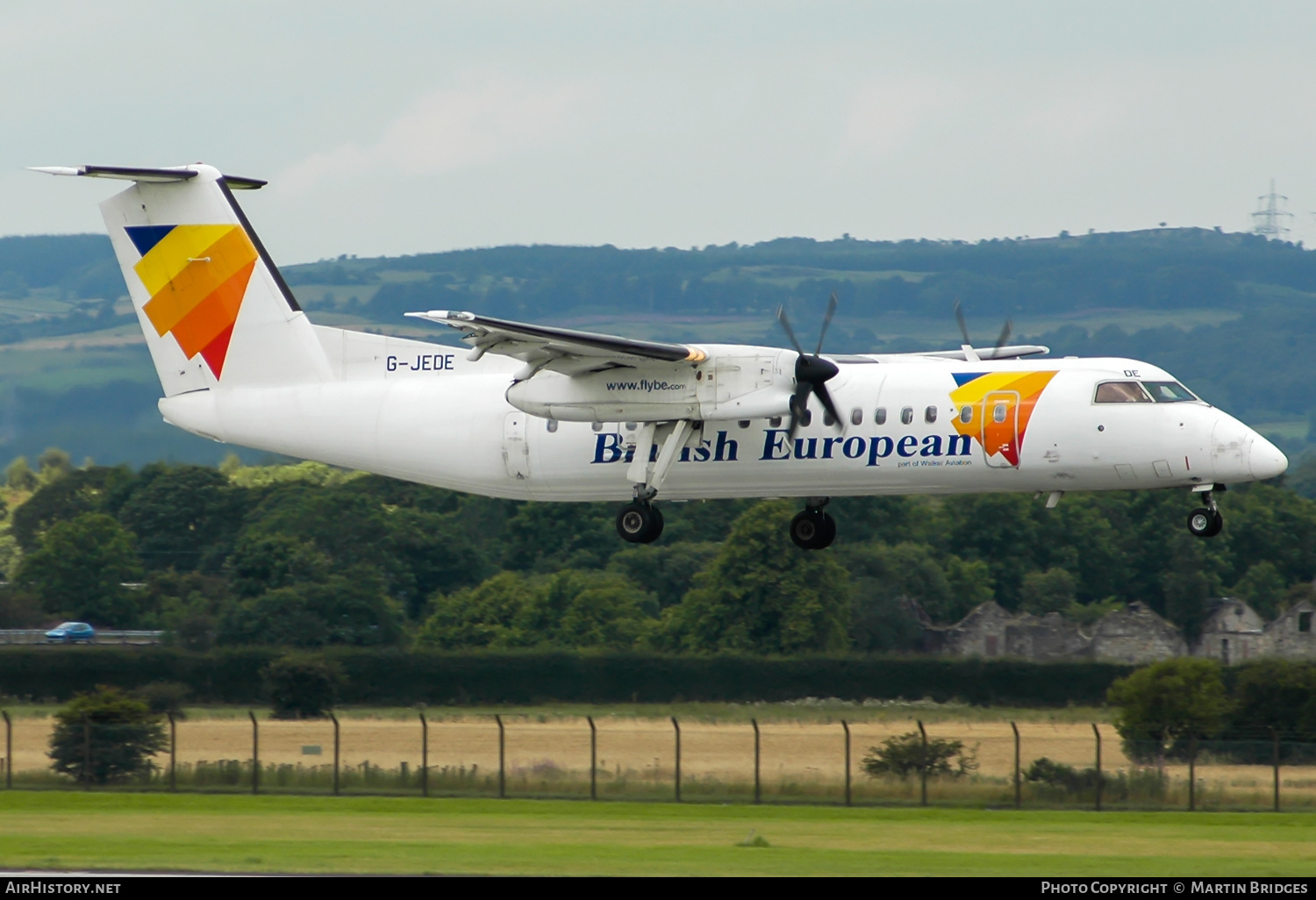 Aircraft Photo of G-JEDE | De Havilland Canada DHC-8-311 Dash 8 | British European | AirHistory.net #287841